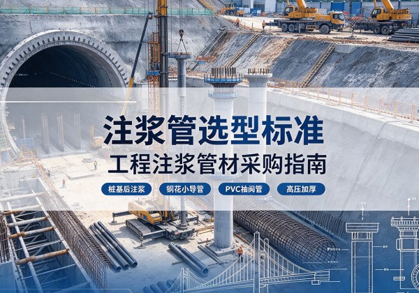 钟祥注浆管选型标准